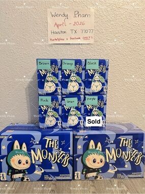 ⚽️ Labubu FIFA series - Football shaped mini bag pendants ⚽️ (set & singles)